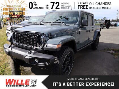 2025 Jeep Gladiator Willys Crew Cab 4WD