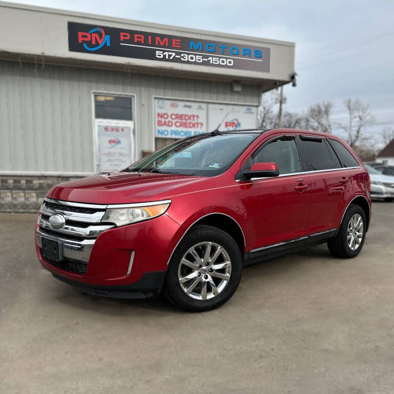 Red 2011 Ford Edge SUV / Crossover All-Wheel Drive 6-Speed Automatic