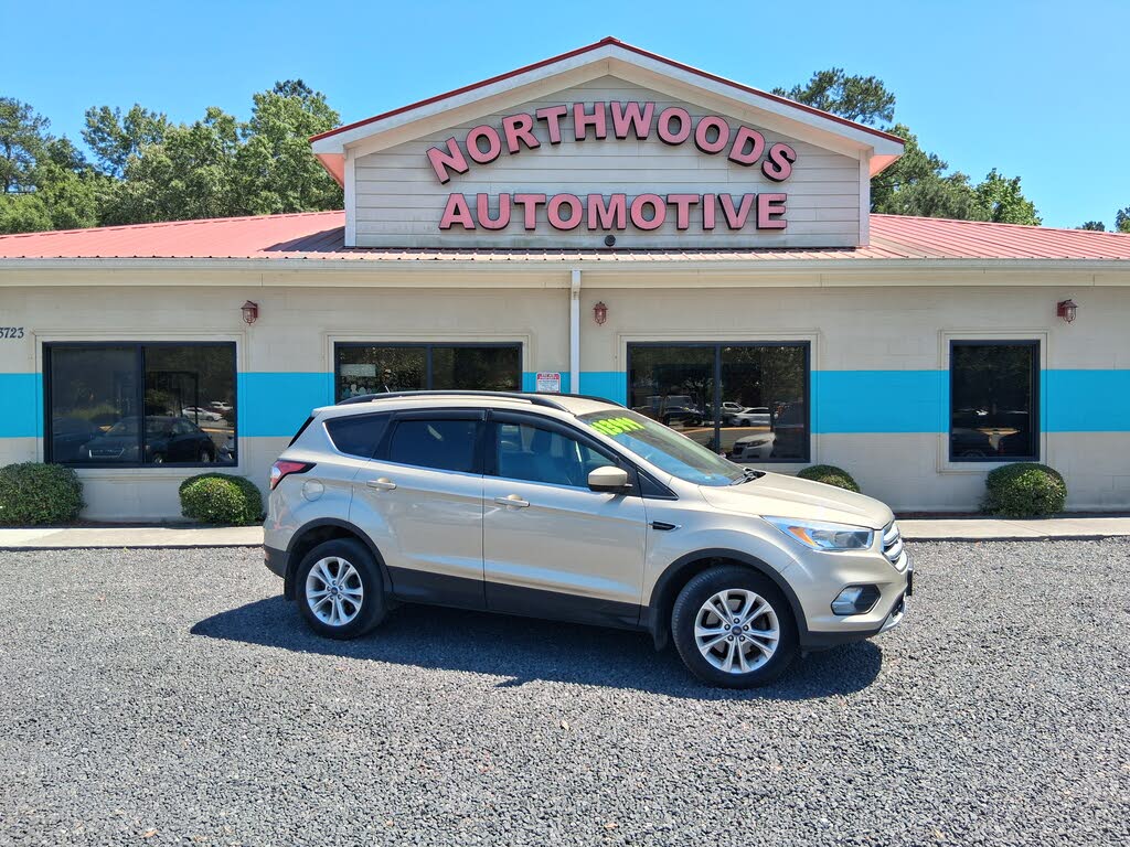 Brown (Tan) 2018 Ford Escape SUV / Crossover All-Wheel Drive Automatic