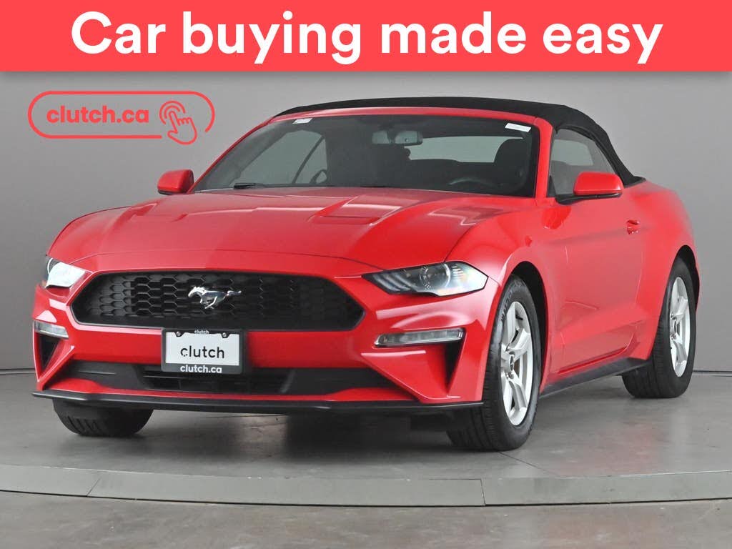 2018 Ford Mustang EcoBoost Convertible RWD