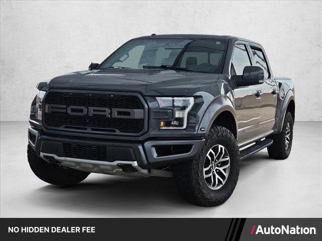 Gray (Lead Foot) 2018 Ford F-150 Raptor SuperCrew 4WD Pickup Truck Four-Wheel Drive Automatic