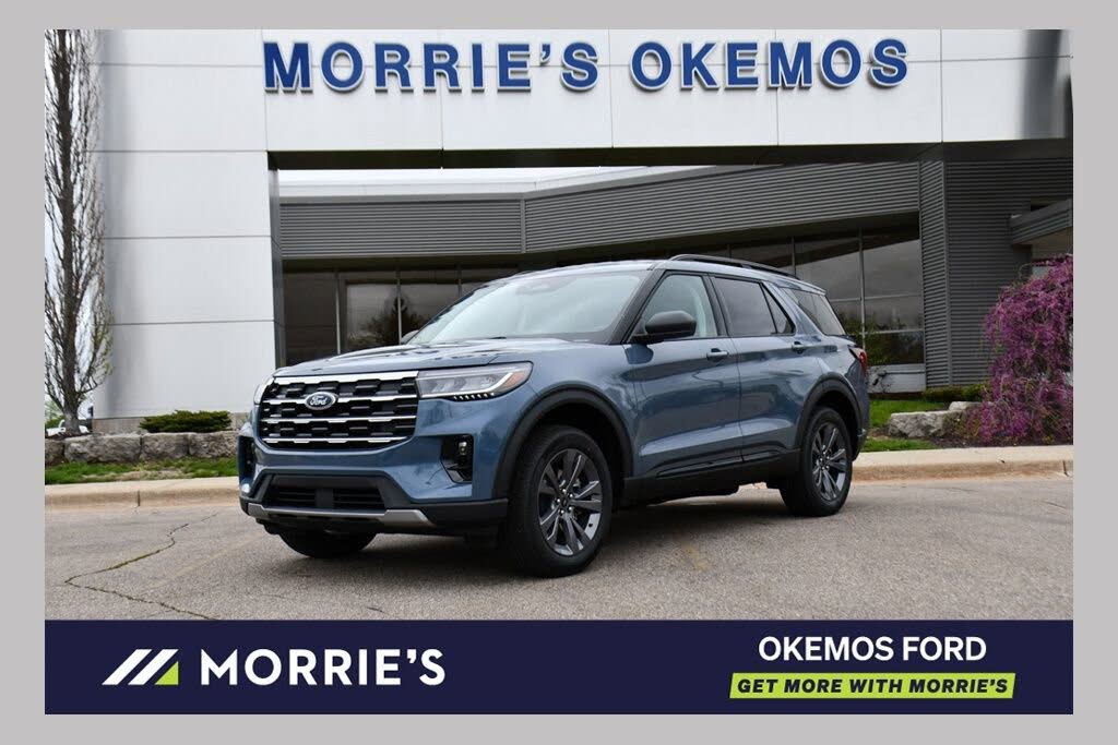 Vapor Blue Metallic 2026 Ford Explorer SUV / Crossover All-Wheel Drive Automatic
