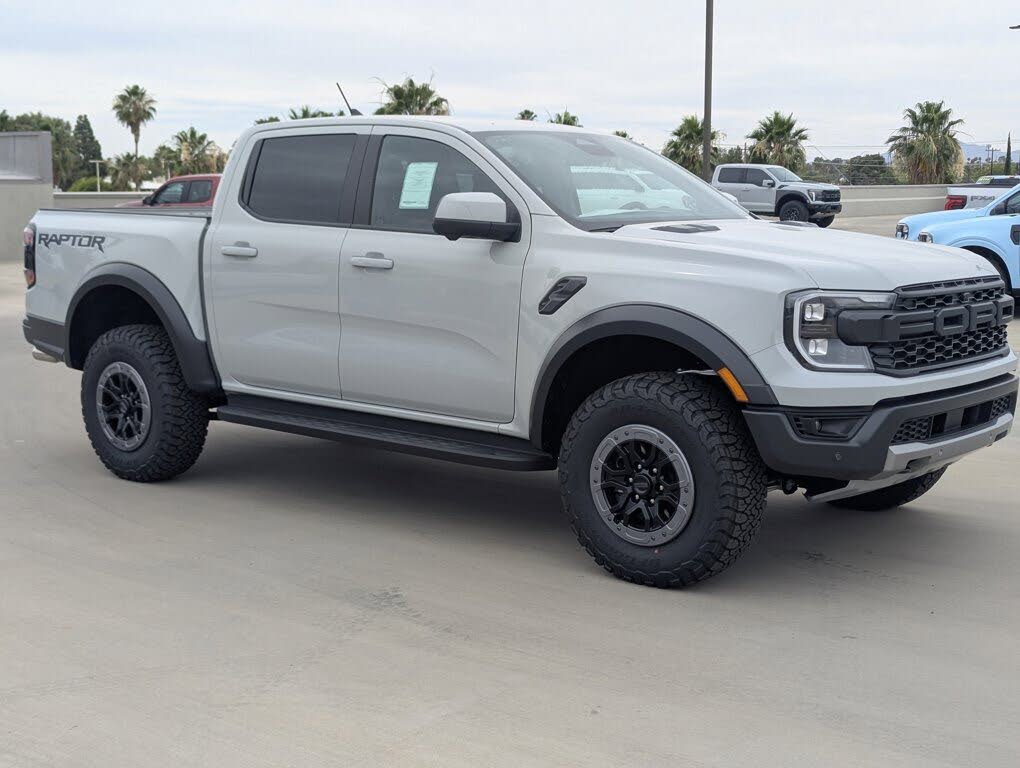 Gray 2026 Ford Ranger Pickup Truck Four-Wheel Drive Automatic