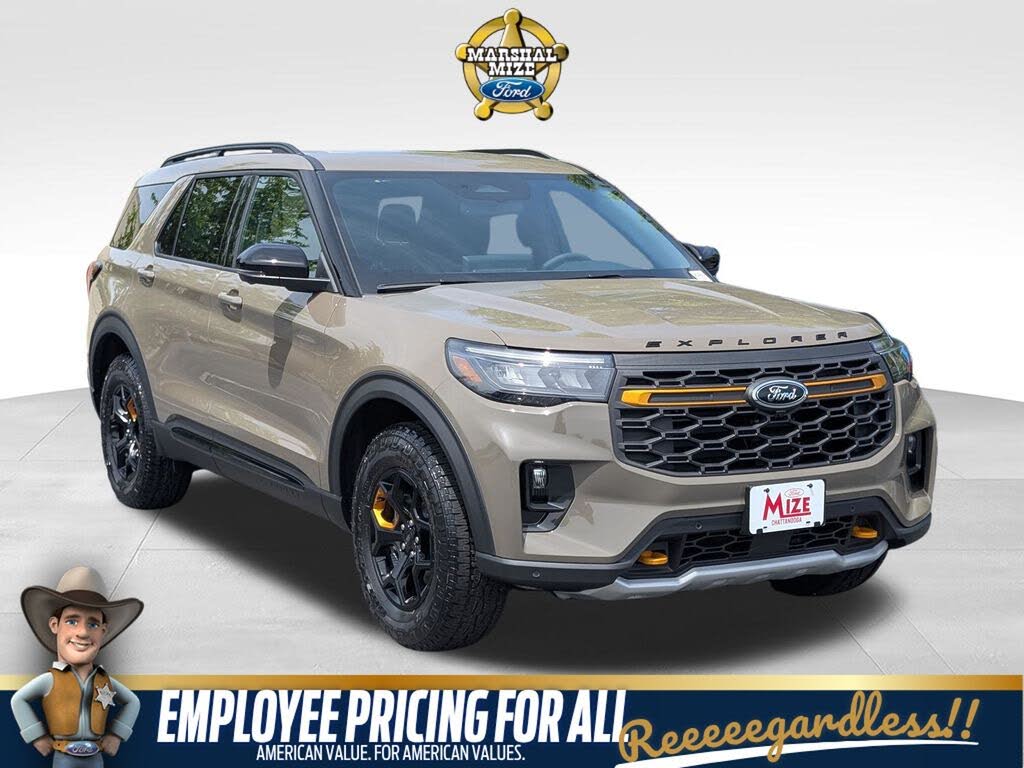 Marsh Gray 2026 Ford Explorer Tremor AWD SUV / Crossover All-Wheel Drive Automatic