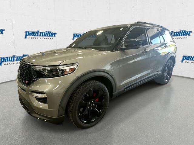 Silver Spruce Metallic 2020 Ford Explorer ST AWD SUV / Crossover All-Wheel Drive Automatic