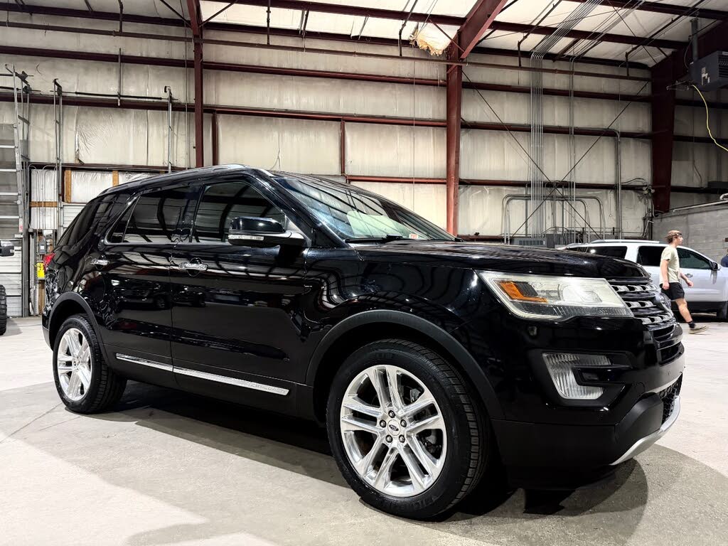 Shadow Black 2016 Ford Explorer Limited 4WD SUV / Crossover All-Wheel Drive 6-Speed Automatic