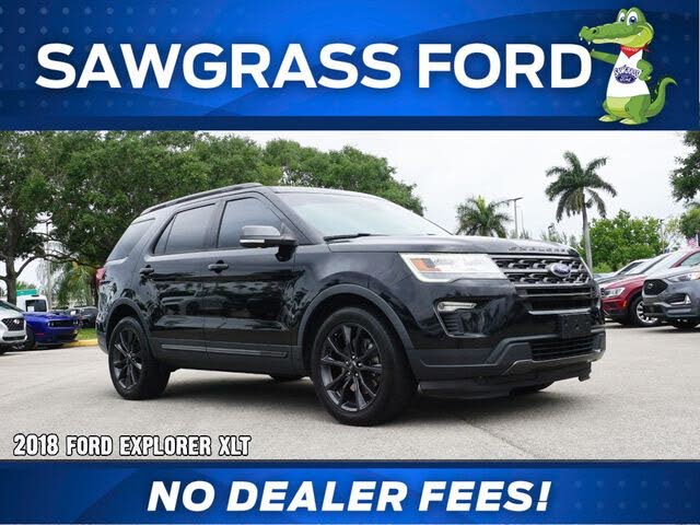  2018 Ford Explorer XLT   