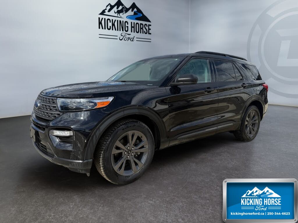 Black 2021 Ford Explorer SUV / Crossover All-Wheel Drive Automatic