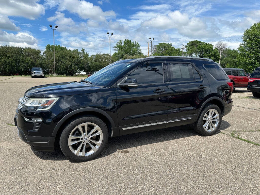 Black 2018 Ford Explorer SUV / Crossover All-Wheel Drive 6-Speed Automatic