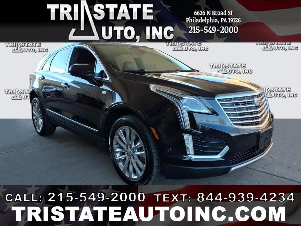 Black 2018 Cadillac XT5 Platinum AWD SUV / Crossover Four-Wheel Drive Automatic