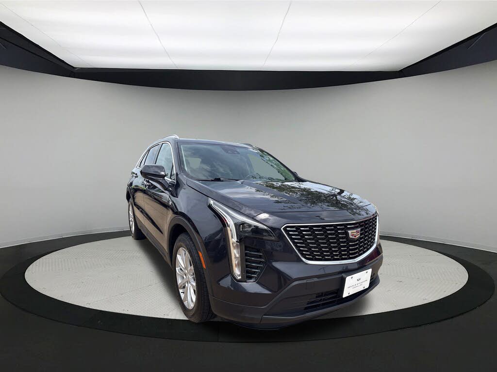 Gray (Galactic Grey Metallic) 2022 Cadillac XT4 Luxury AWD SUV / Crossover Four-Wheel Drive Automatic