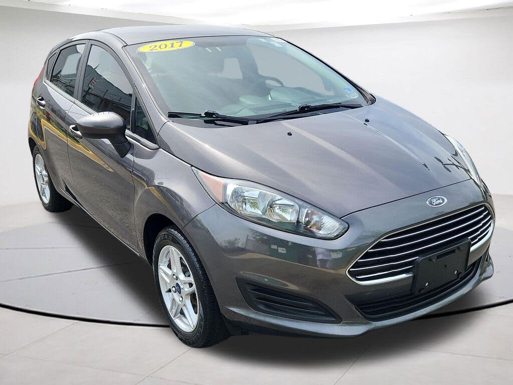 Gray (Magnetic) 2017 Ford Fiesta Hatchback Front-Wheel Drive 6-Speed Automatic
