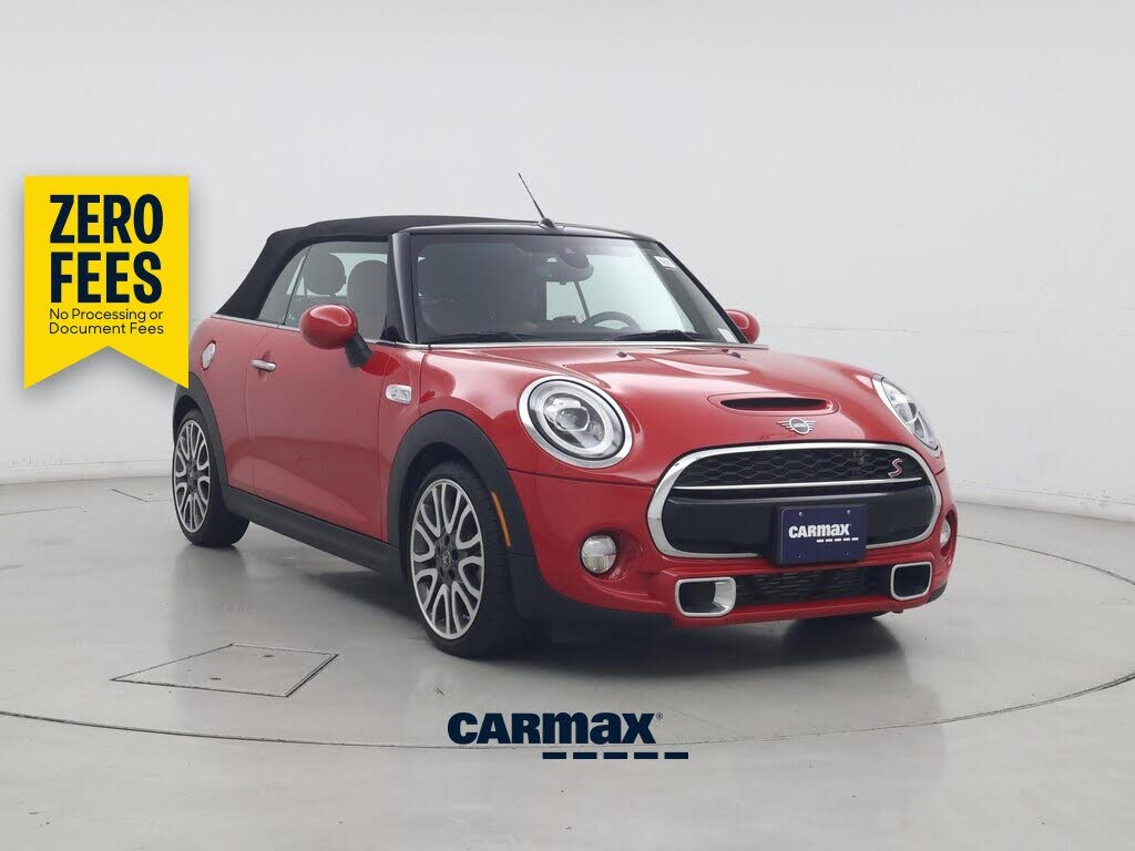 Red 2019 MINI Cooper S Convertible FWD Convertible Front-Wheel Drive Automatic