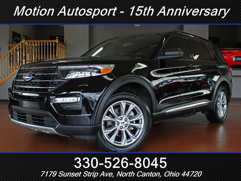 Agate Black 2020 Ford Explorer SUV / Crossover All-Wheel Drive Automatic