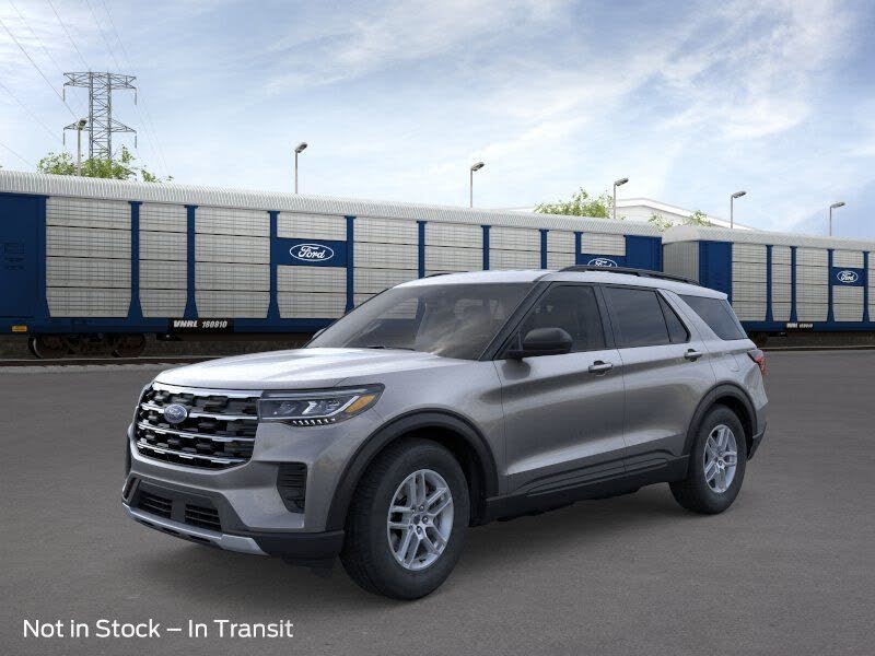 Carbonized Gray Metallic 2026 Ford Explorer SUV / Crossover All-Wheel Drive Automatic