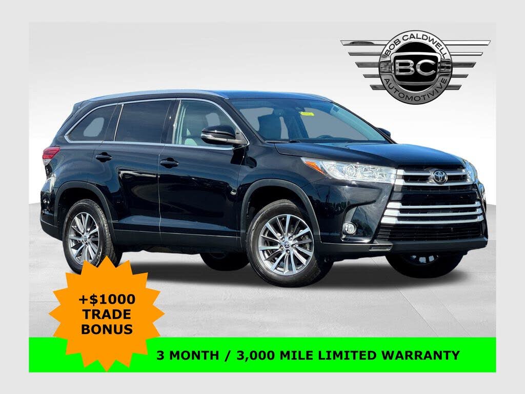  2019 Toyota Highlander XLE FWD   