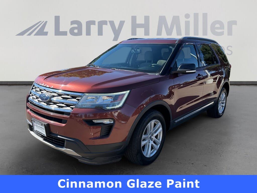 Red 2018 Ford Explorer SUV / Crossover All-Wheel Drive Automatic