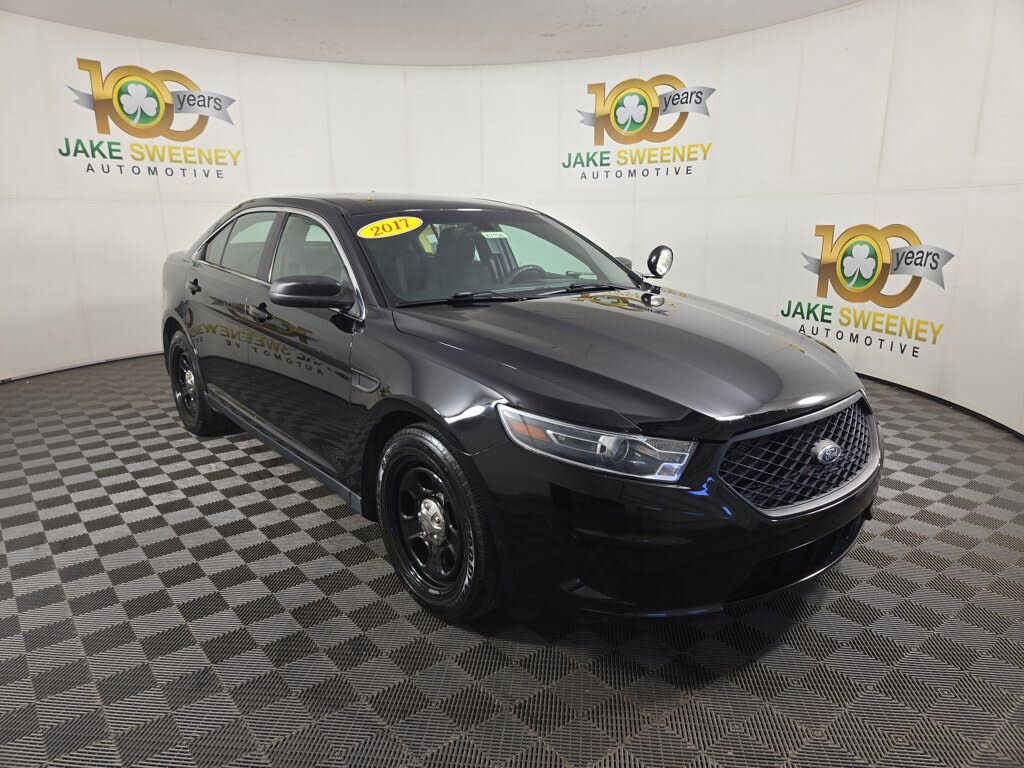 Black 2017 Ford Taurus Sedan All-Wheel Drive Automatic