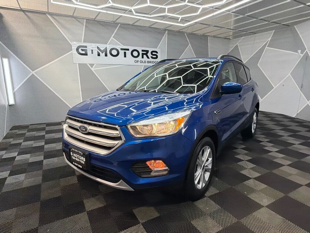 Blue 2018 Ford Escape SUV / Crossover All-Wheel Drive 6-Speed Automatic