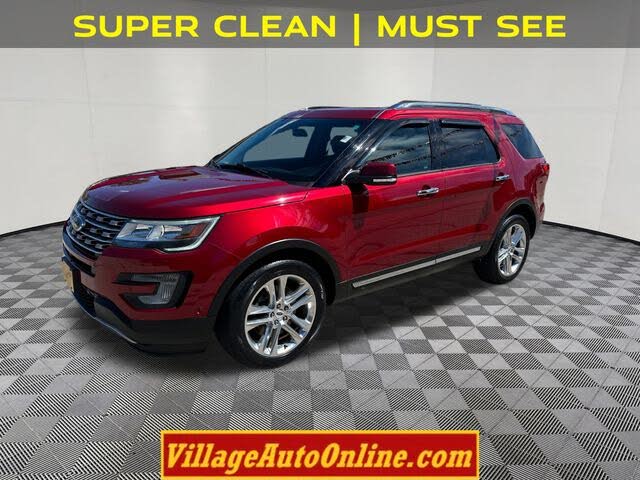 Ruby Red Metallic 2017 Ford Explorer SUV / Crossover All-Wheel Drive 6-Speed Automatic