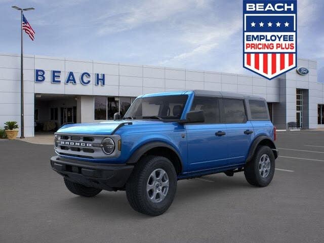 Blue Metallic 2025 Ford Bronco SUV / Crossover Four-Wheel Drive Automatic