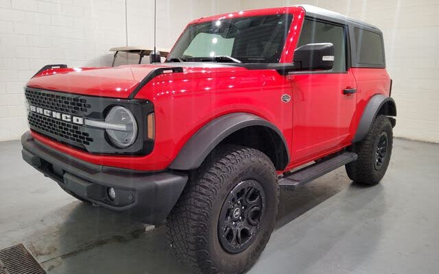 Race Red 2022 Ford Bronco SUV / Crossover Four-Wheel Drive Automatic