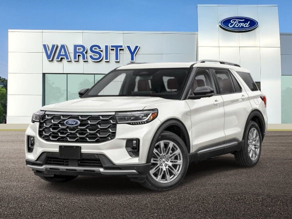 White 2027 Ford Explorer SUV / Crossover All-Wheel Drive Automatic