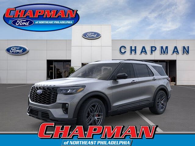 Carbonized Gray Metallic 2026 Ford Explorer SUV / Crossover All-Wheel Drive Automatic
