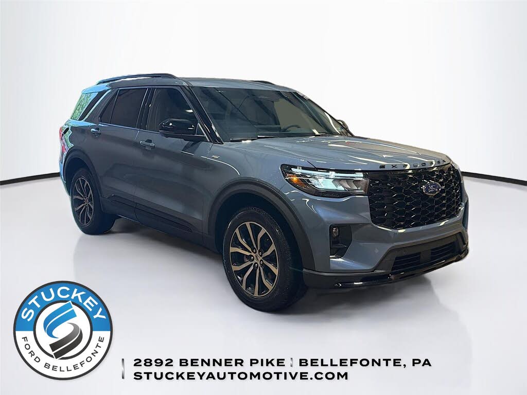 Vapor Blue 2026 Ford Explorer SUV / Crossover All-Wheel Drive Automatic