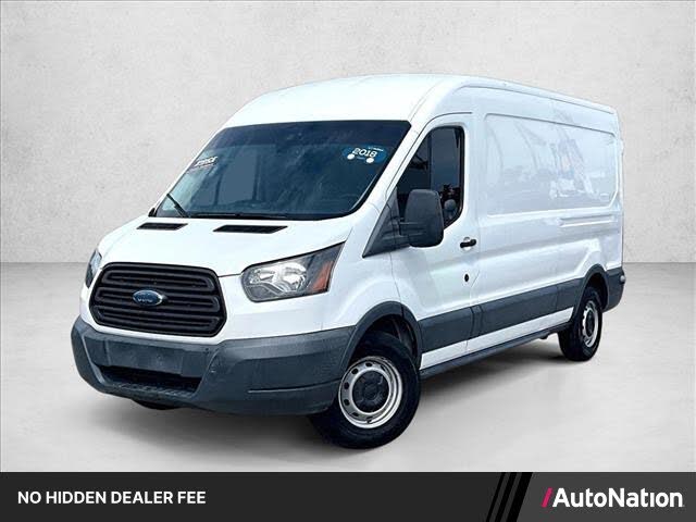Oxford White 2018 Ford Transit Cargo Van Rear-Wheel Drive 6-Speed Automatic