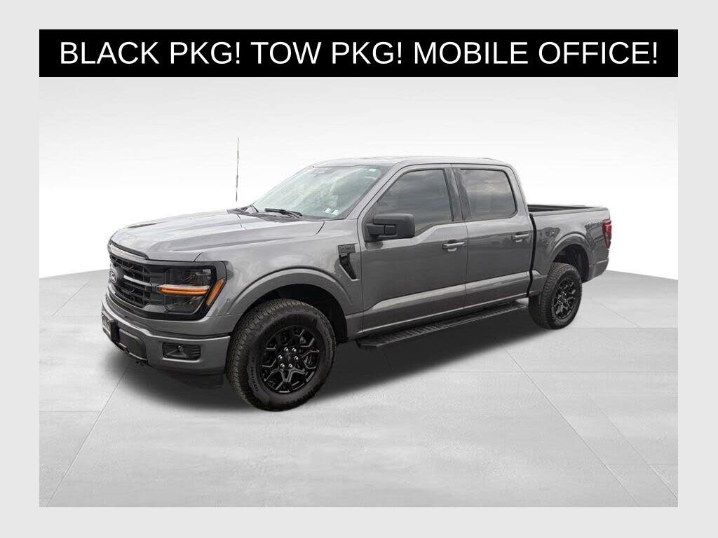 Carbonized Gray Metallic 2025 Ford F-150 Pickup Truck Four-Wheel Drive Automatic