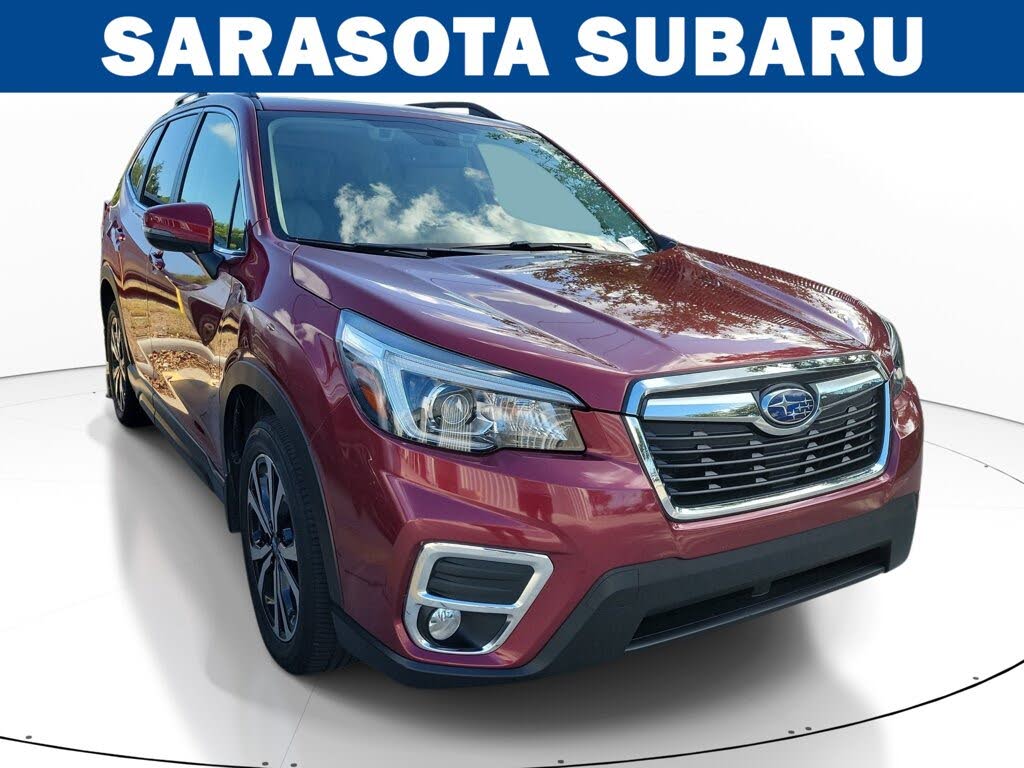 Red 2020 Subaru Forester SUV / Crossover All-Wheel Drive Continuously Variable Transmission