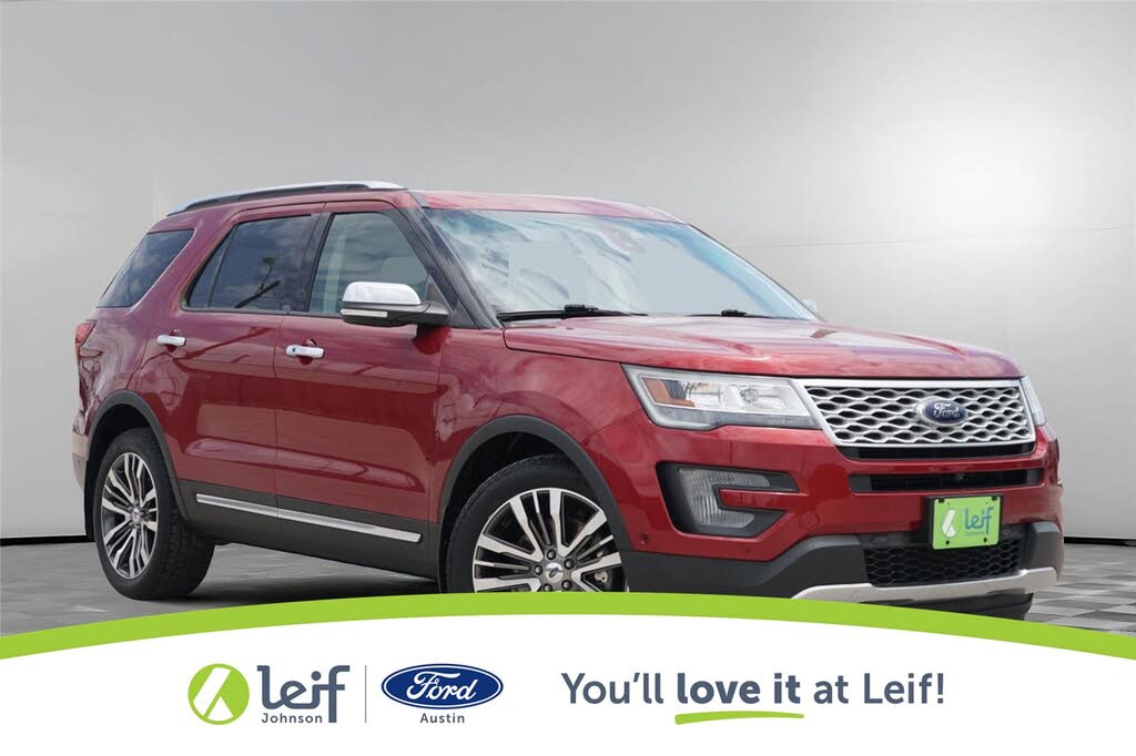 Ruby Red Metallic Tinted Clearcoat 2016 Ford Explorer SUV / Crossover All-Wheel Drive 6-Speed Automatic