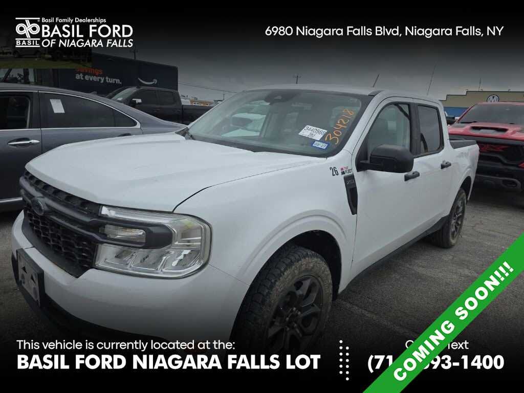 Oxford White 2024 Ford Maverick Pickup Truck All-Wheel Drive 8-Speed Automatic