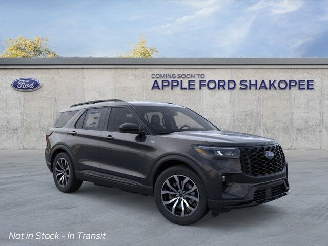 Black Metallic 2026 Ford Explorer SUV / Crossover All-Wheel Drive Automatic