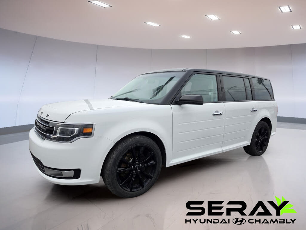 White 2016 Ford Flex SUV / Crossover All-Wheel Drive Automatic