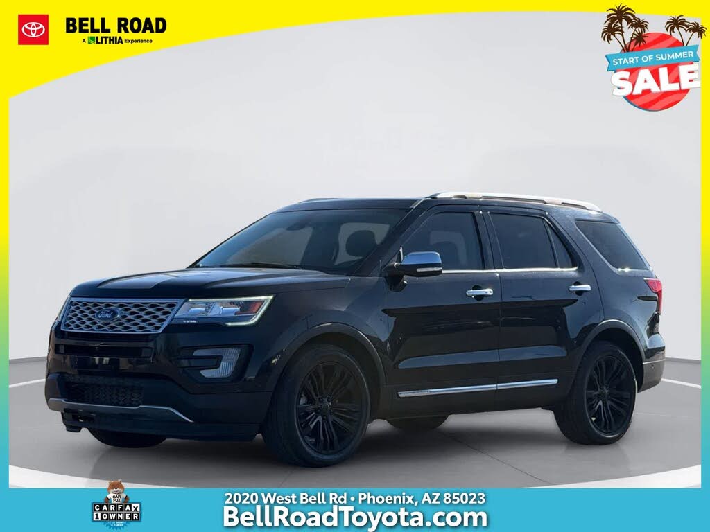 Shadow Black 2017 Ford Explorer SUV / Crossover All-Wheel Drive 6-Speed Automatic