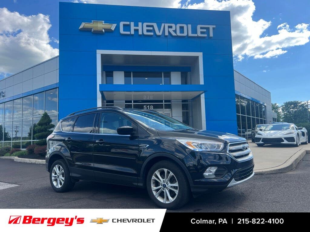 Shadow Black 2017 Ford Escape SUV / Crossover All-Wheel Drive 6-Speed Automatic