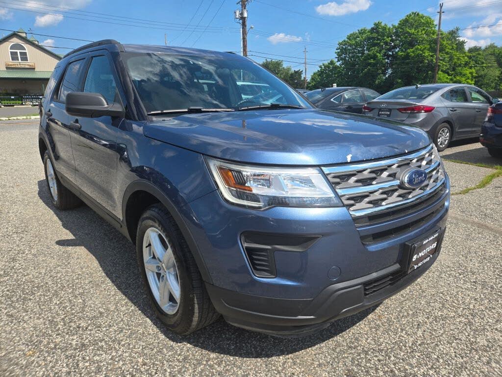 Blue 2018 Ford Explorer SUV / Crossover All-Wheel Drive 6-Speed Automatic