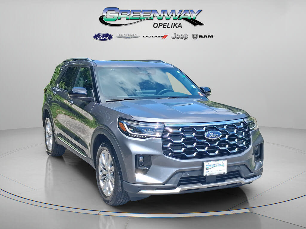 Gray 2026 Ford Explorer SUV / Crossover Rear-Wheel Drive Automatic