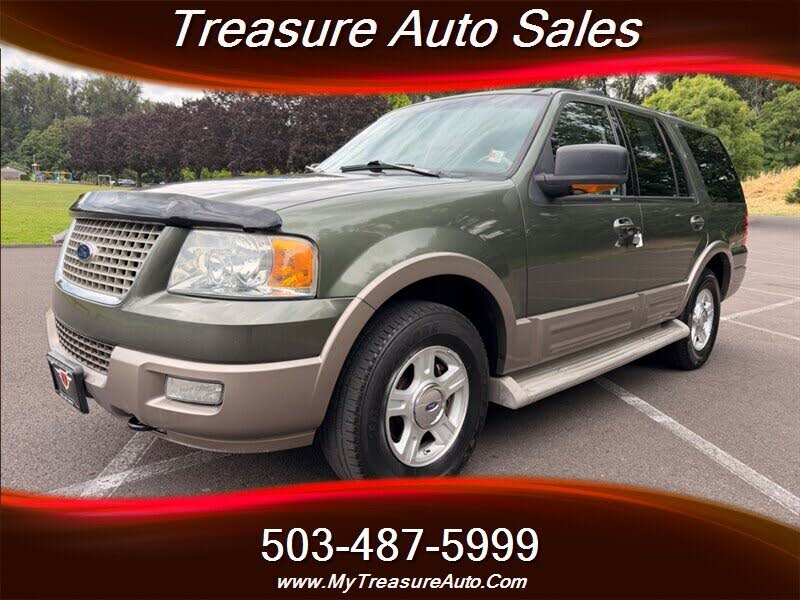 Aspen Green Clearcoat Metallic 2004 Ford Expedition SUV / Crossover Four-Wheel Drive Automatic