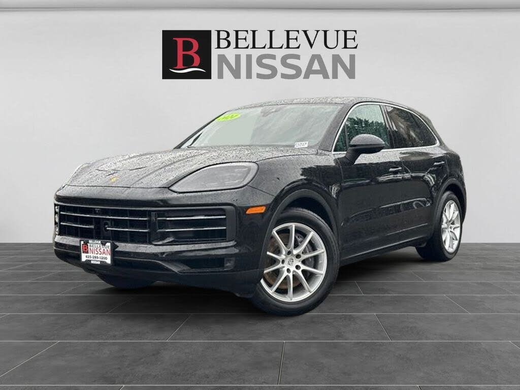 Black 2024 Porsche Cayenne SUV / Crossover All-Wheel Drive 8-Speed Automatic