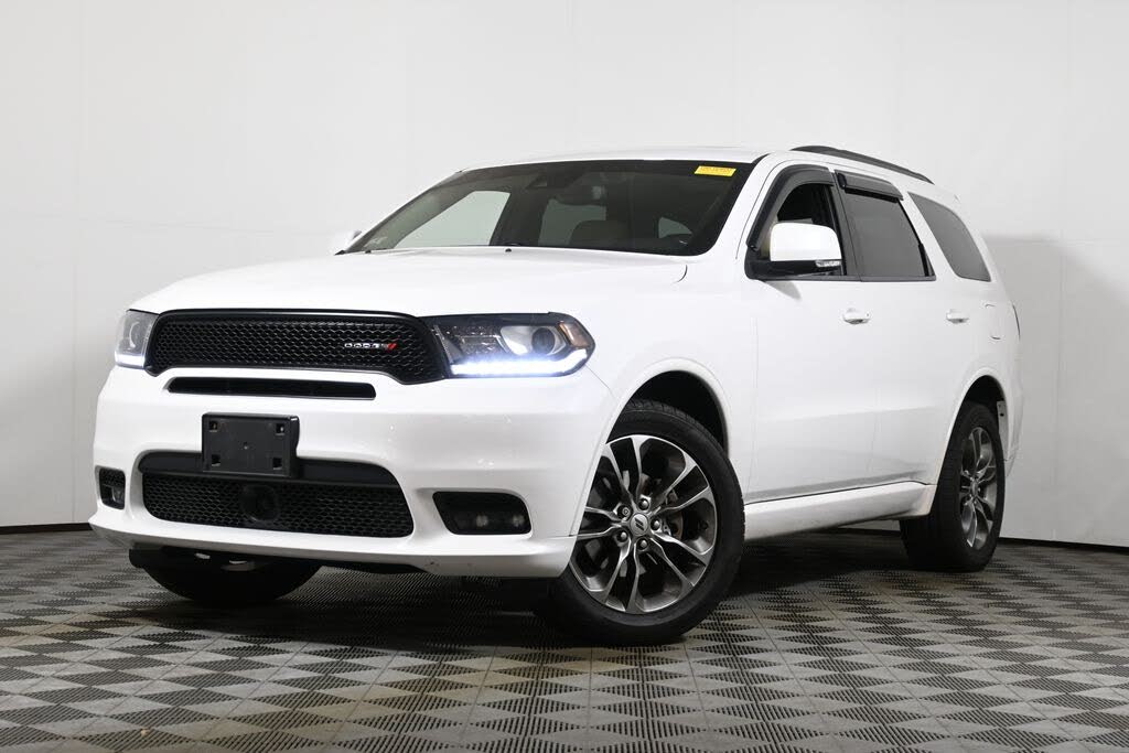 Vice White 2019 Dodge Durango SUV / Crossover All-Wheel Drive 8-Speed Automatic