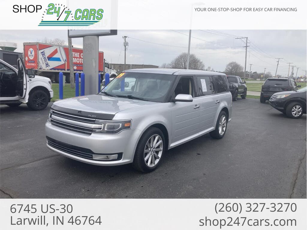 Ingot Silver Metallic 2019 Ford Flex SUV / Crossover All-Wheel Drive 6-Speed Automatic