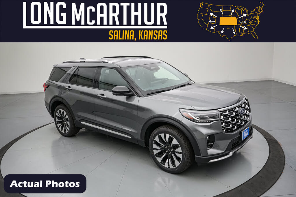 Gray 2026 Ford Explorer SUV / Crossover All-Wheel Drive Automatic