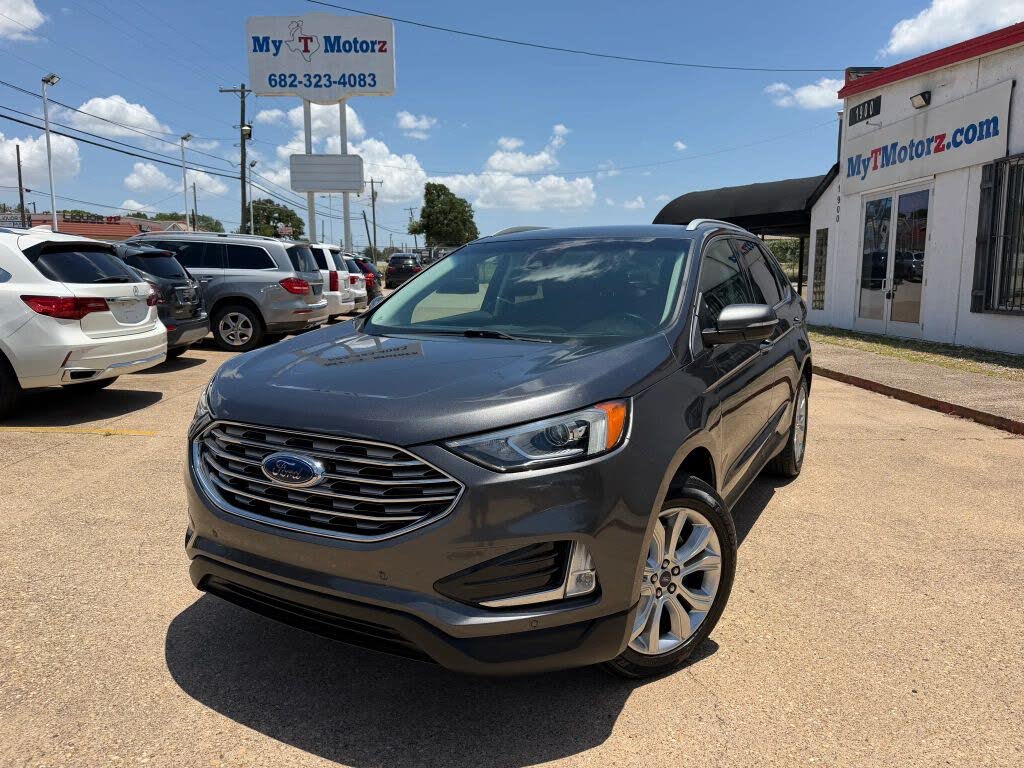 Gray 2020 Ford Edge SUV / Crossover All-Wheel Drive 8-Speed Automatic