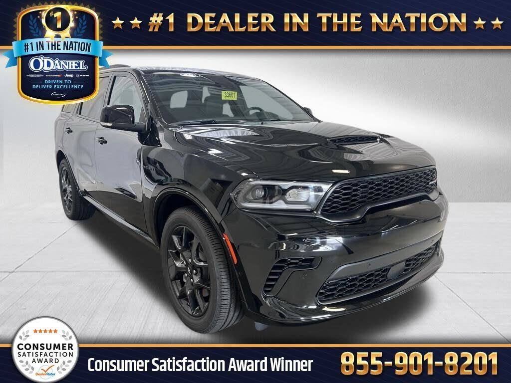 DB Black Clearcoat 2026 Dodge Durango SUV / Crossover All-Wheel Drive 8-Speed Automatic