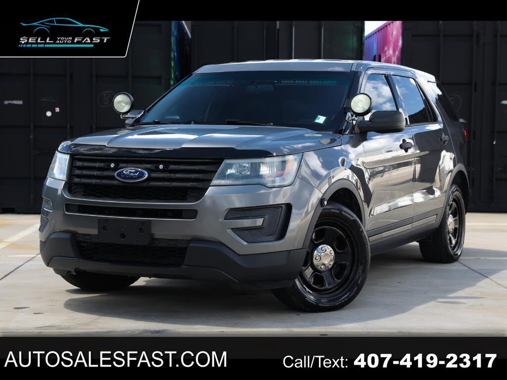 Gray 2016 Ford Explorer SUV / Crossover All-Wheel Drive Automatic