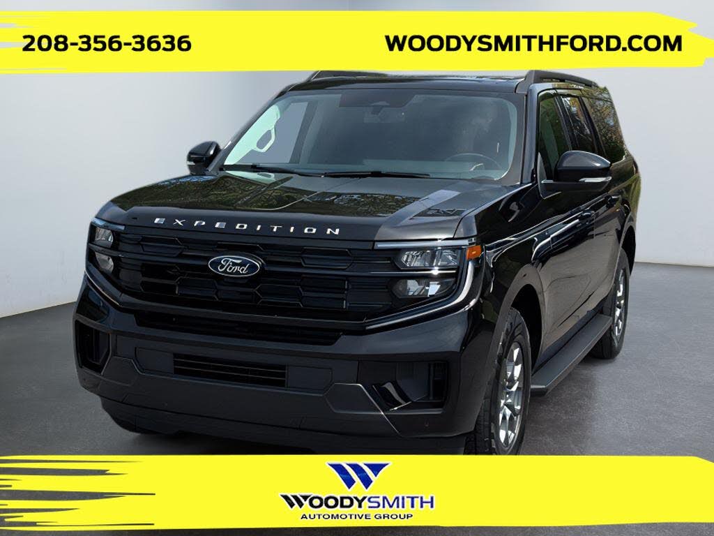 Agate Black Metallic 2026 Ford Expedition SUV / Crossover Four-Wheel Drive Automatic