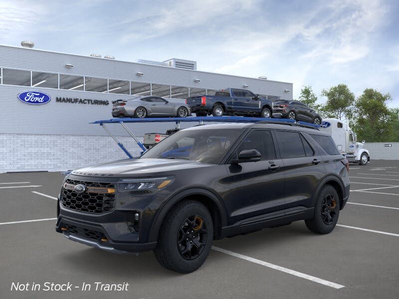 Agate Black Metallic 2026 Ford Explorer SUV / Crossover All-Wheel Drive Automatic